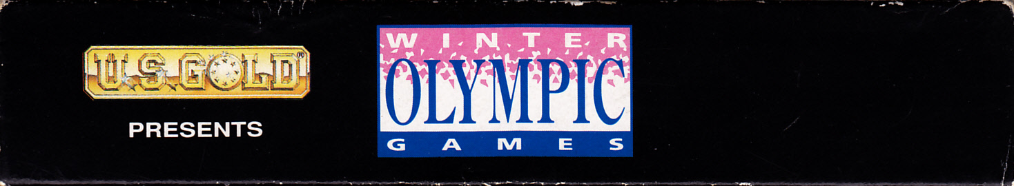 Winter Olympic Games USA Box top