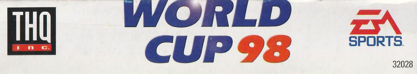 World Cup 98 USA Box top