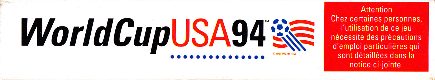 World Cup USA 94 FAH Box top