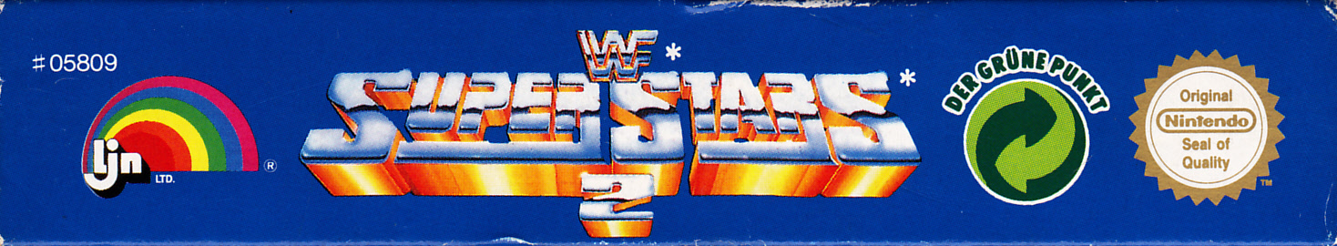 WWF Superstars 2 UKV Box top