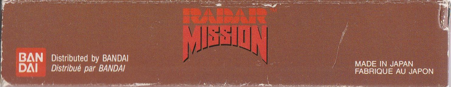 Radar Mission FAH Box top