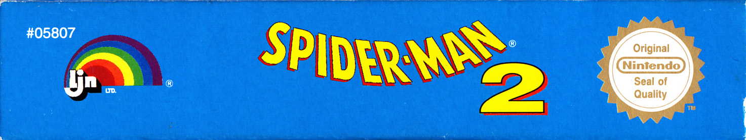 Spider-Man 2 FAH Box top