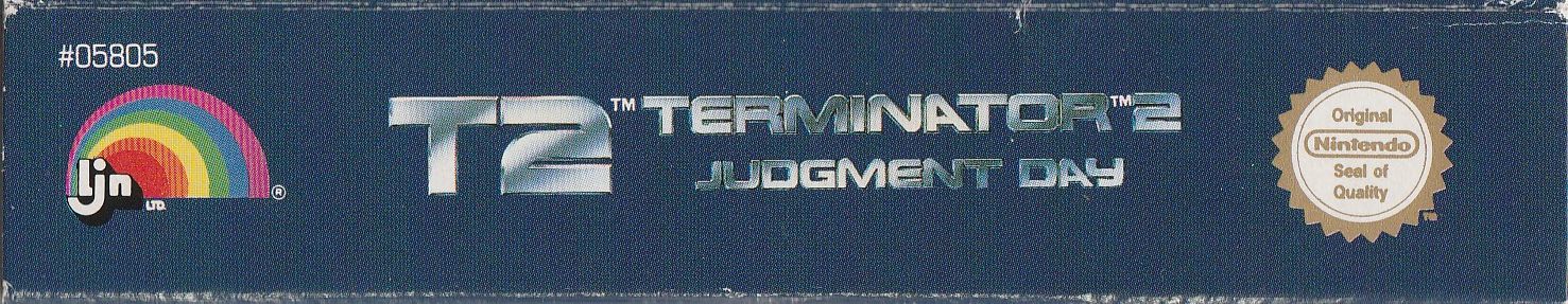 T2 Terminator 2 Judgment Day FAH Box top