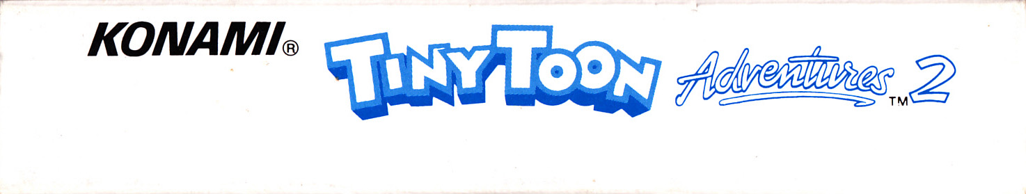 Tiny Toon Adventures 2 Montana's Movie Madness FAH Box top