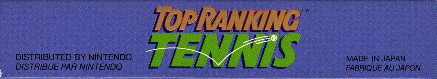 Top Ranking Tennis FAH Box top