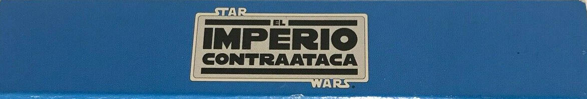 Star Wars el Imperio Contraataca ESP Box top