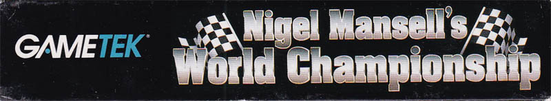 Nigel Mansell’s World Championship USA-1 Box top