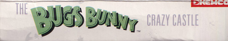 Bugs Bunny the Crazy Castle AUS Box top