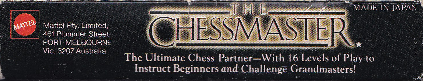 Chessmaster (the) AUS Box top