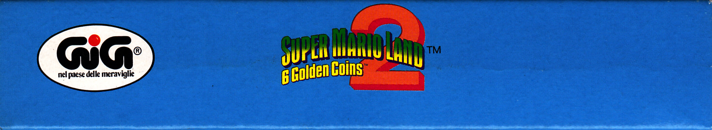 Super Mario Land 2: 6 Golden Coins  ITA-1 Box top