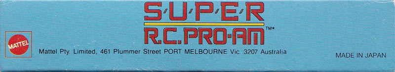 Super R.C. Pro-Am AUS Box top