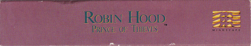 Robin Hood Prince of Thieves UKV Box top