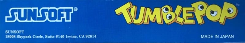 Tumble Pop USA-1 Box top