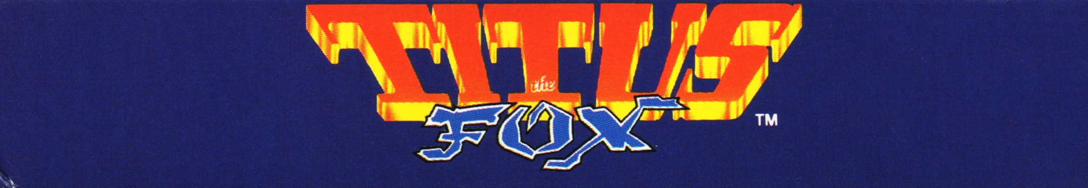 Titus the Fox ITA Box top