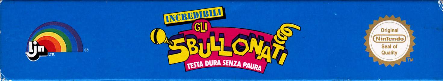 Incredibili Gli Sbullonati Testa Dura Senza Paura ITA Box top