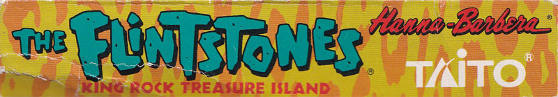 Flintstones King Rock Treasure Island (the) SCN Box top