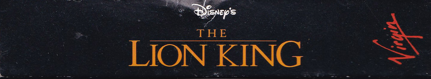 Lion King (Disney's the) AUS Box top