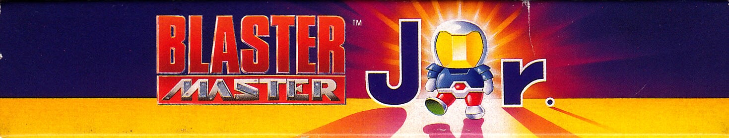 Blaster Master Junior FRG Box top