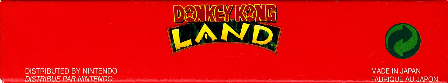 Donkey Kong Land NFAH Box top