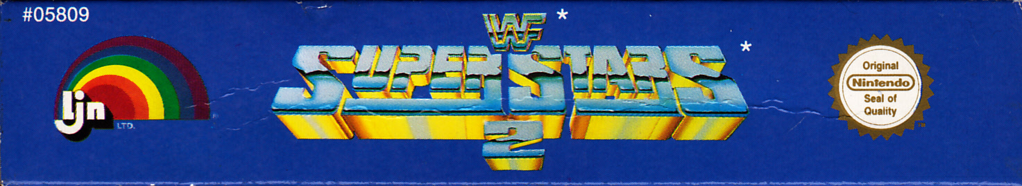 WWF Superstars 2 FAH Box top