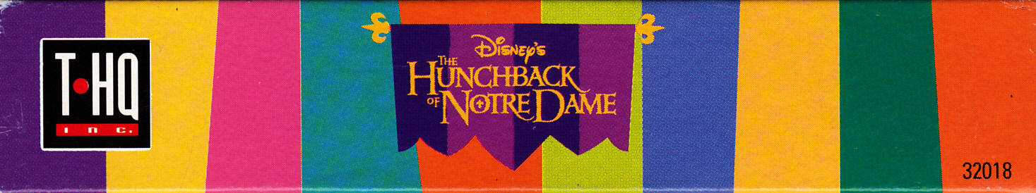 Hunchback of Notre Dame (Disney's the) USA Box top