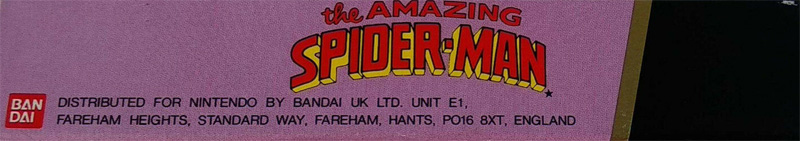 Amazing Spider-Man (the) UKV Box top