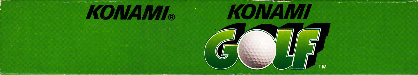 Konami Golf UKV Box top