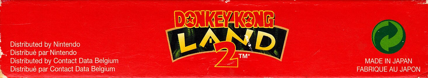 Donkey Kong Land 2 NFAH Box top