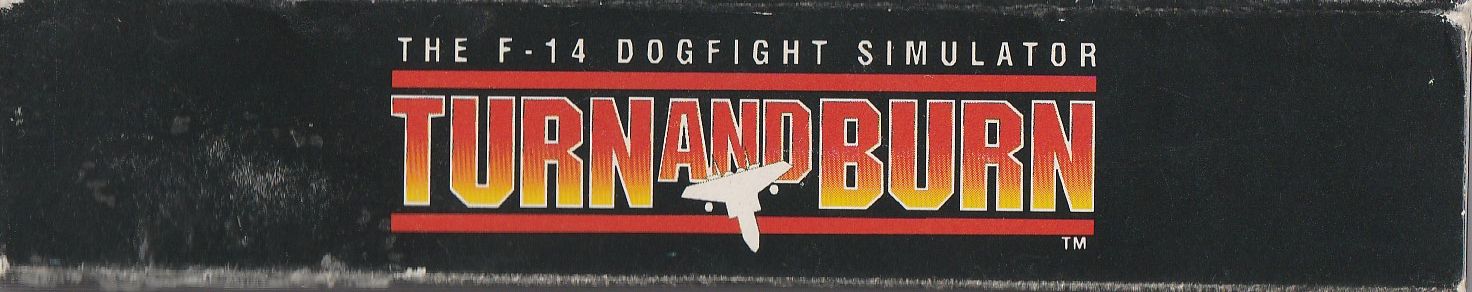 Turn and Burn (the F-14 Dogfight Simulator) USA-2 Box top