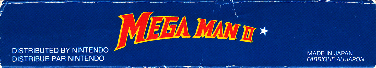 Mega Man II FAH Box top