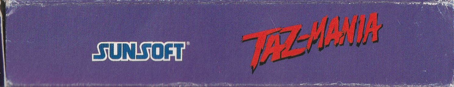 Taz-Mania USA-1 Box top