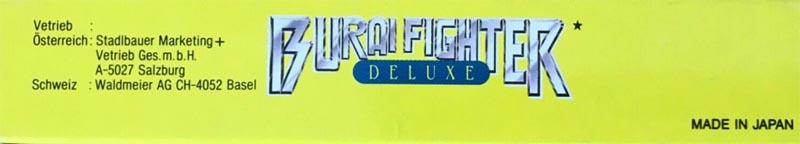 Burai Fighter Deluxe FRG Box top