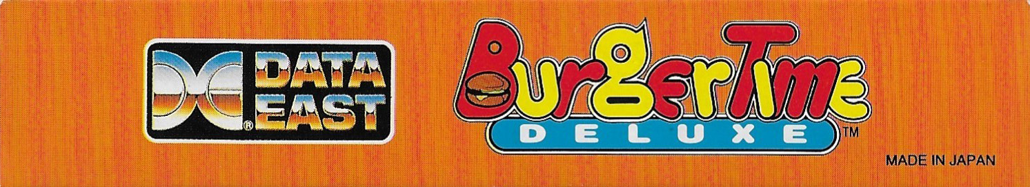 Burgertime Deluxe NOE Box top