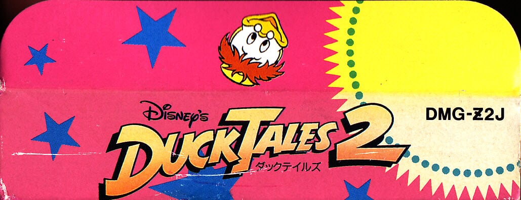 Duck Tales 2 JPN Box top