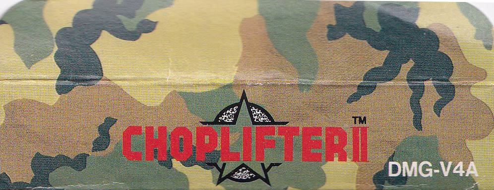 Choplifter II JPN Box top