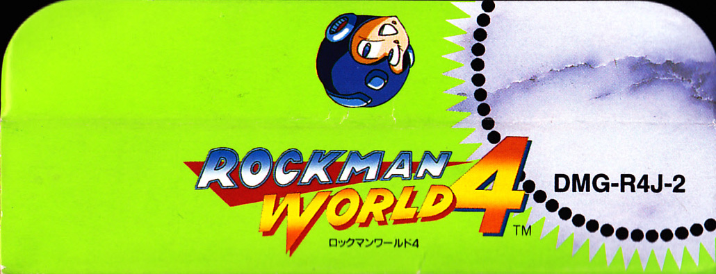 Rockman World 4 JPN Box top