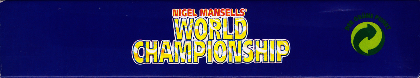 Nigel Mansell’s World Championship NOE-2 Box top