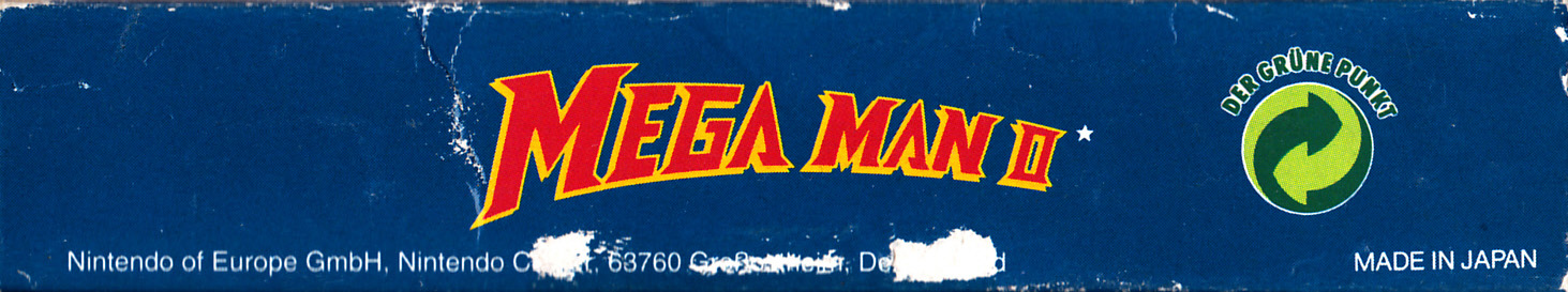 Mega Man II NOE-1 Box top