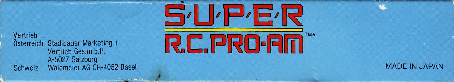 Super R.C. Pro-Am FRG-1 Box top