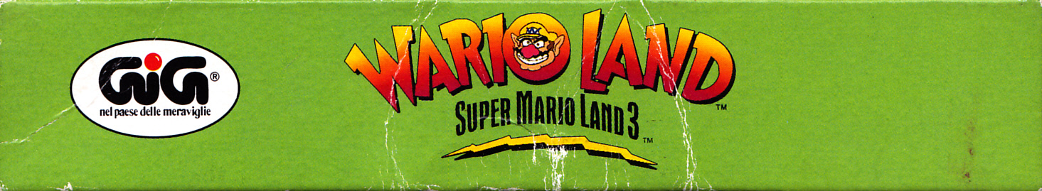 Wario Land: Super Mario Land 3 ITA-1 Box top