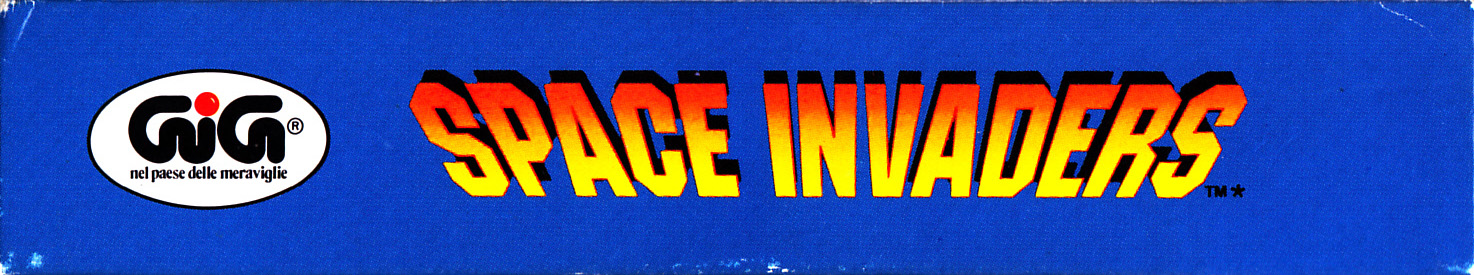 Space Invaders ITA-1 Box top