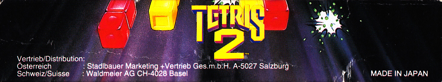 Tetris 2 FRG-2 Box top