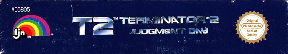 T2 Terminator 2 Judgment Day FAH Box top