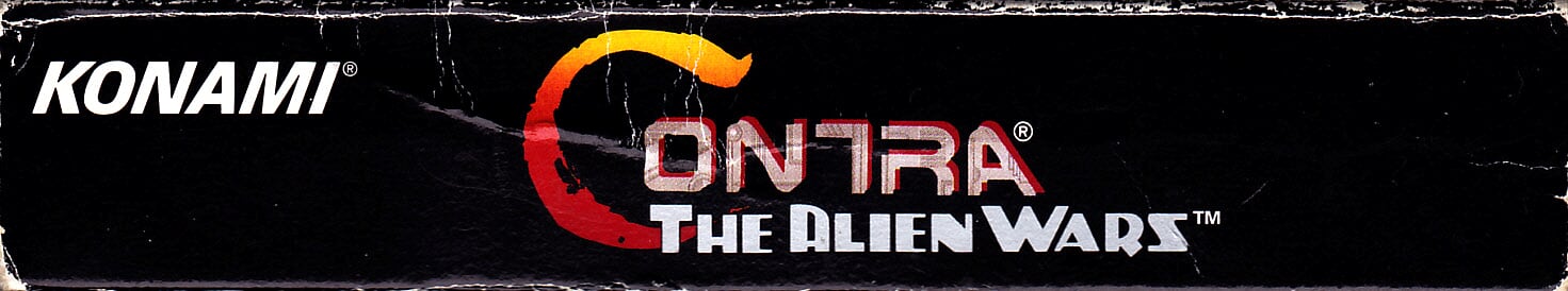 Contra the Alien Wars USA Box top