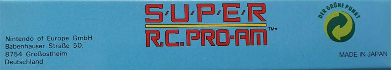 Super R.C. Pro-Am NOE-1 Box top