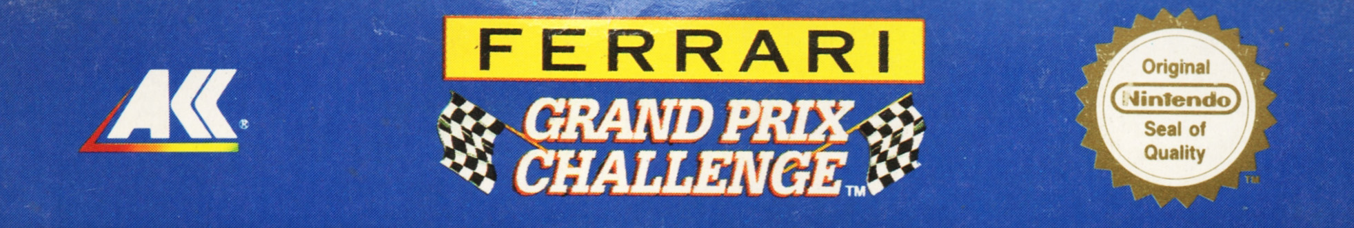 Ferrari Grand Prix Challenge ITA Box top