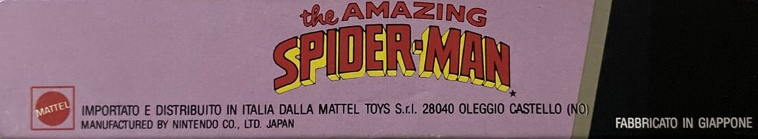 Amazing Spider-Man (the) ITA Box top