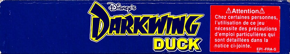 Darkwing Duck (Disney's) FAH Box top