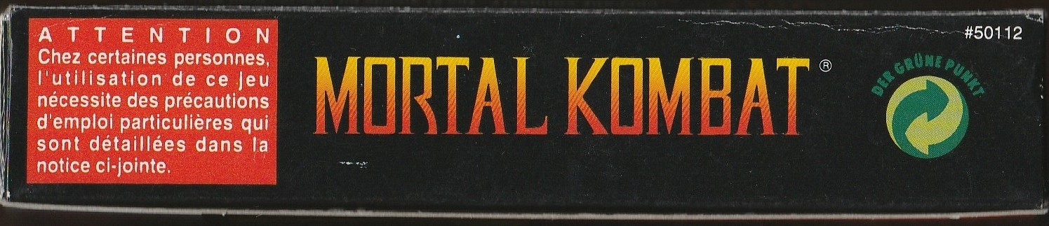 Mortal Kombat FAH-2 Box top