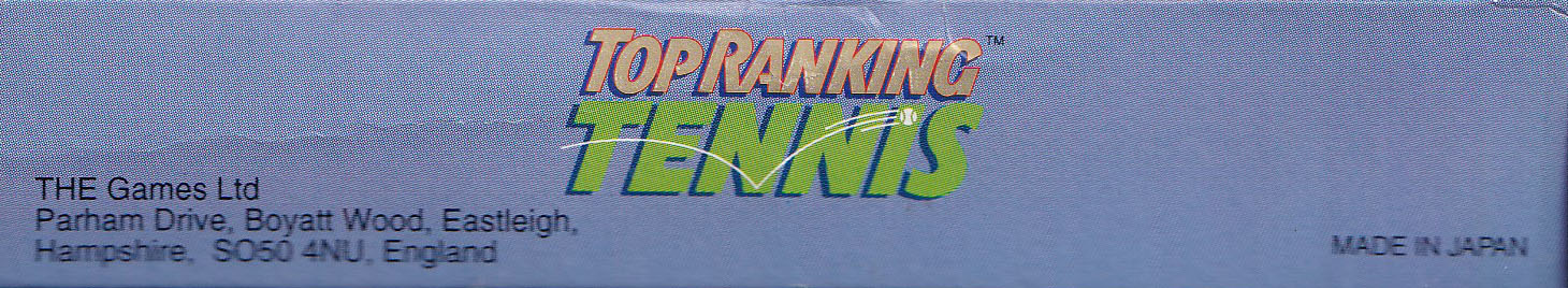 Top Ranking Tennis UKV-1 Box top